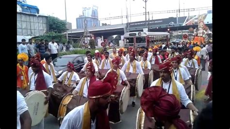 Morya Dhol Tasha Pathak, Mumbai @ Vashi Ganesh Aagman - YouTube