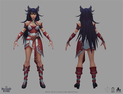 Ahri Character Model - BEST GAMES WALKTHROUGH