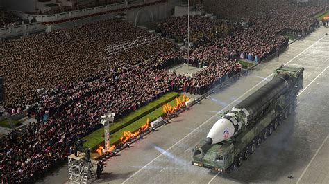 North Korea Holds Military Parade With Nuclear Threat - The New York Times