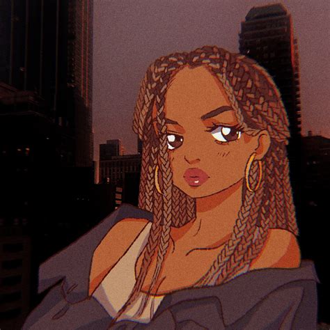 Anime PFP For Black Girls