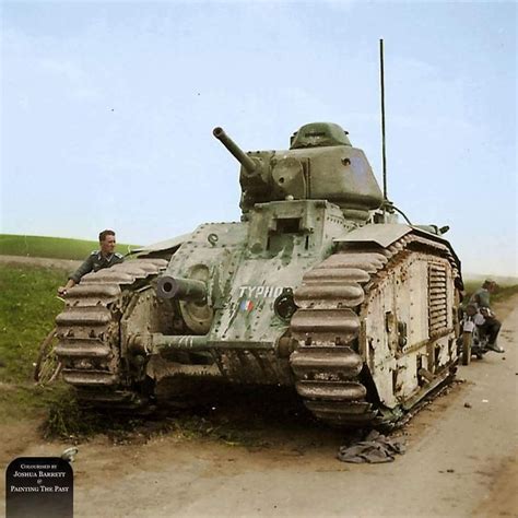 @jomilitaria - Instagram:「An abandoned French Char B1 bis heavy tank ...