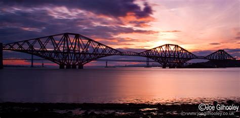 Joe Gilhooley Photography Forth Bridge Sunset