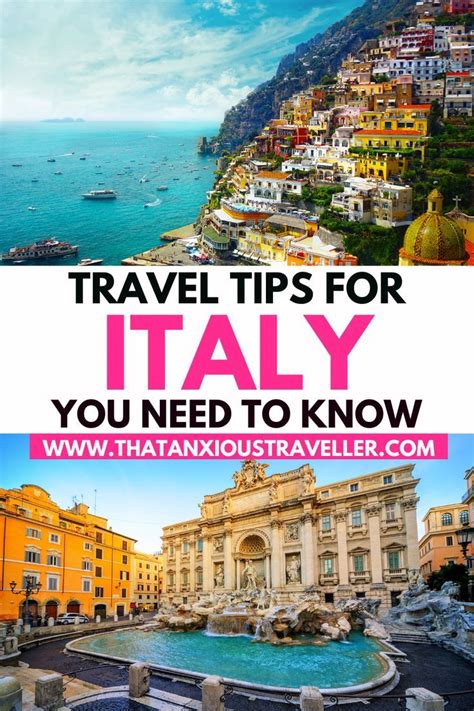 Italy Travel Tips: Do's and Don'ts in Italy! | Italy travel tips, Italy ...