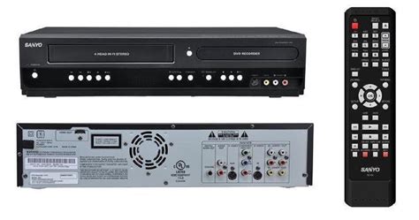 Sanyo FWZV475F DVD Recorder HDMI VHS VCR Combo 2-Way Dubbing For Sale ...