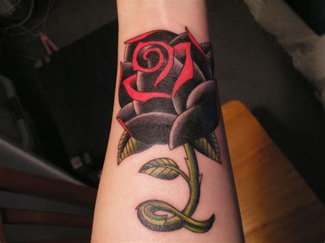 Black Rose Tattoo | Free Flowers Tattoo