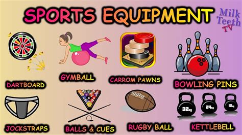 Sports Equipment List - barebonestory