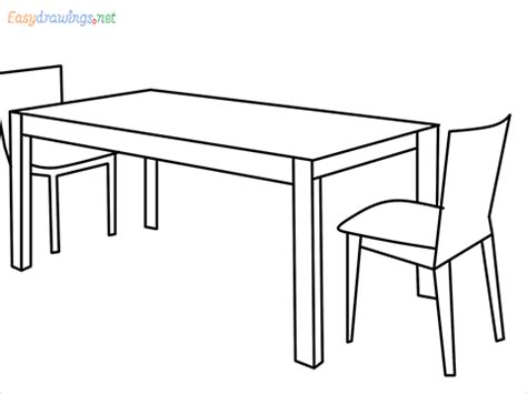 How To Draw A Kitchen Table – Things In The Kitchen