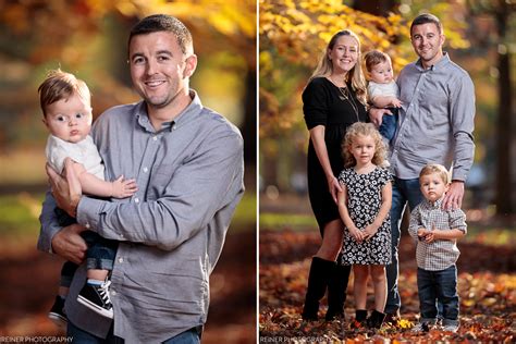 Family Portraits with vibrant fall colors in West Chester, PA - Reiner ...