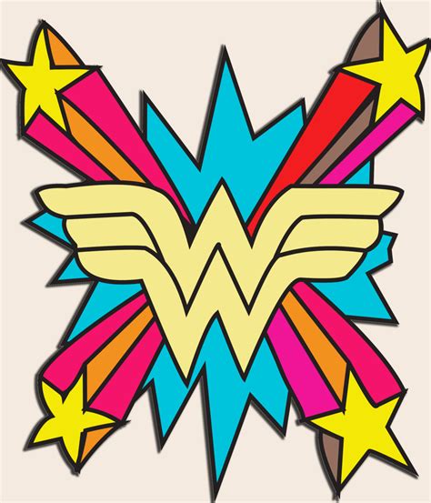 Wonder Woman Logo Drawing | Free download on ClipArtMag