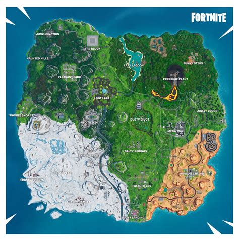 Fortnite Season 9 Map Revealed - Neo Tilted, Mega Mall and More ...