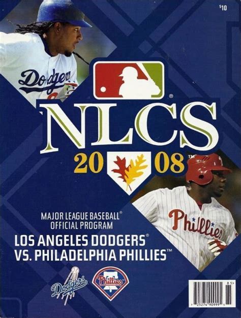 2008 NLCS (Philadelphia Phillies vs. Los Angeles Dodgers) - SportsPaper ...