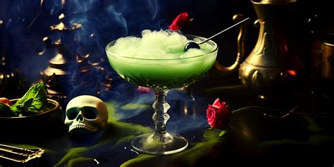 Green Monster Cocktail for Halloween - The Mixer UK