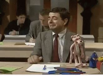 Exam Mr Bean GIF - Exam Mr Bean Cry - Discover & Share GIFs