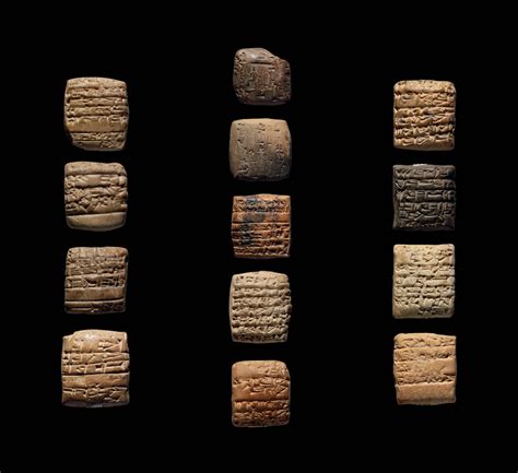 THIRTEEN SUMERIAN CUNEIFORM TABLETS , THIRD DYNASTY OF UR, CIRCA 2100 ...