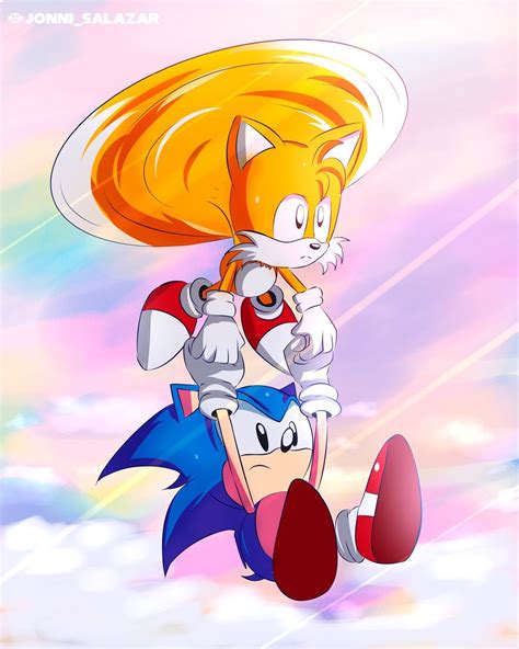 Sonic and tails Fanart by jonnisalazar on DeviantArt | Sonic, Sonic art ...