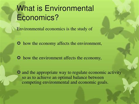 PPT - Environmental Economics PowerPoint Presentation, free download ...