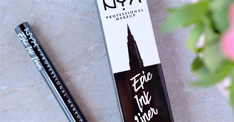 Review: NYX Epic Ink Liner - Black - Adjusting Beauty