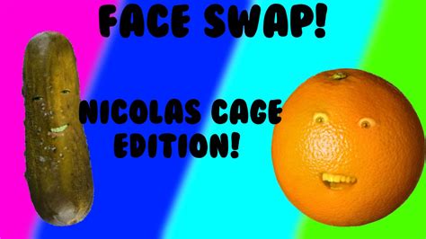 Face Swap! - Nicolas Cage Edition! (Episode #3) - YouTube