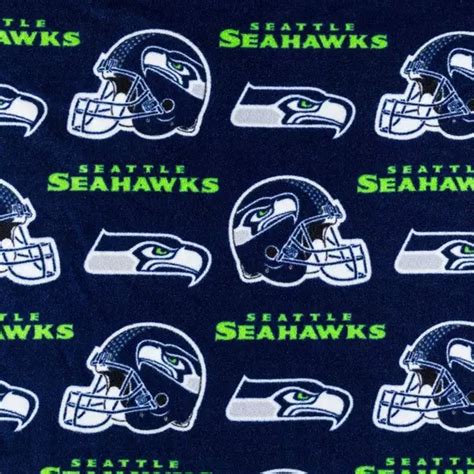 NFL Seattle Seahawks Fleece Fabric | Hobby Lobby | 585026