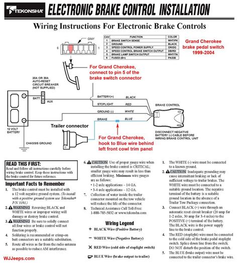 How To Wire A Brake Controller Diagram