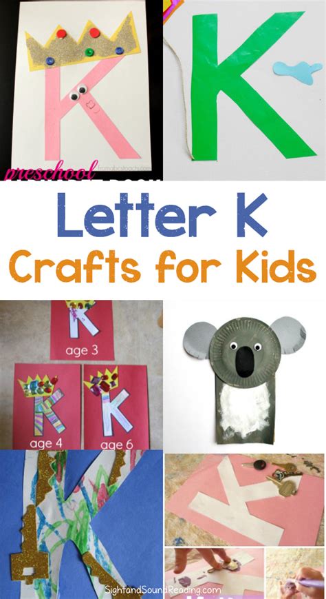 Letter K Crafts for Kindergarten