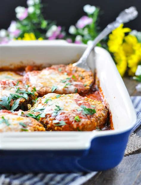 Grandma's Baked Eggplant Parmesan - The Seasoned Mom