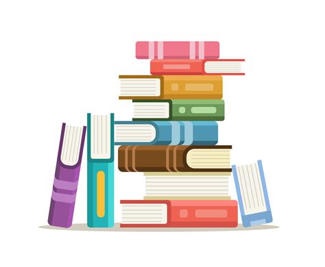 Stack Of Books Clipart Vector Vector Art & Graphics | freevector.com