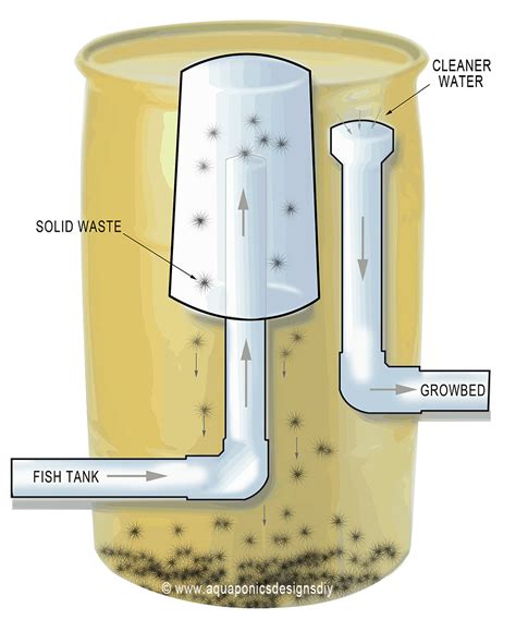 anatomy of an aquaponic fish tank filter - Google Search | Aquaponics ...