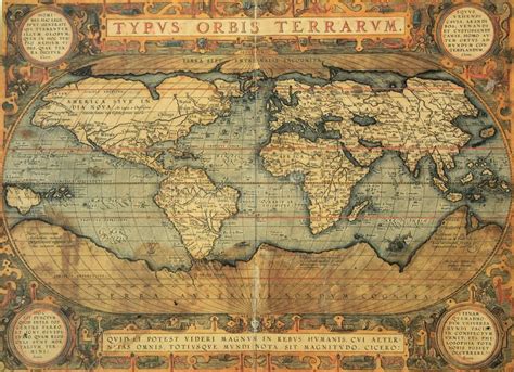 Mapa Antigo Do Mundo Imagens De Stock Old Maps Antique Maps Vintage ...