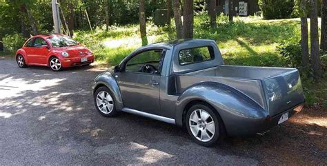 Turn Your New VW Beetle Into A Tiny Pickup Truck With This Adorable ...