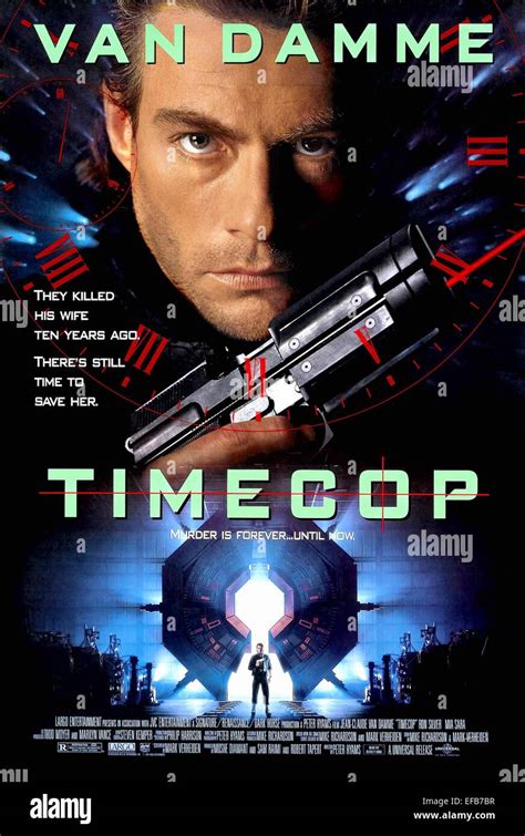 JEAN-CLAUDE VAN DAMME POSTER TIMECOP (1994 Stock Photo: 78308603 - Alamy