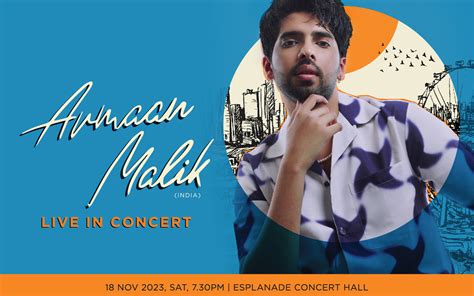 Armaan Malik – Live in Concert - Esplanade