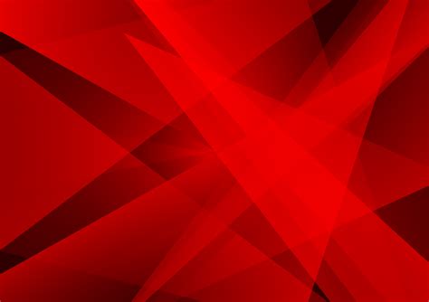 Red color geometric abstract background modern design, Vector ...