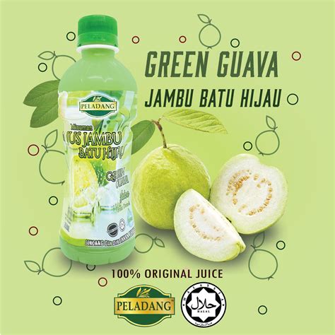 PELADANG Green Guava Fresh Juice 300ml / Jus Buah Jambu Batu Hijau | Lazada