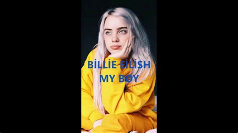 billie eilish-my boy | lyrics - YouTube