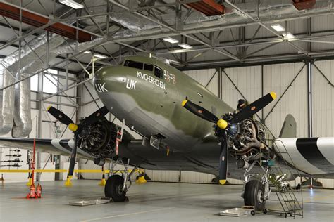 Battle Of Britain Memorial Flight RAF Coningsby Hangar Tour - Aircraft ...