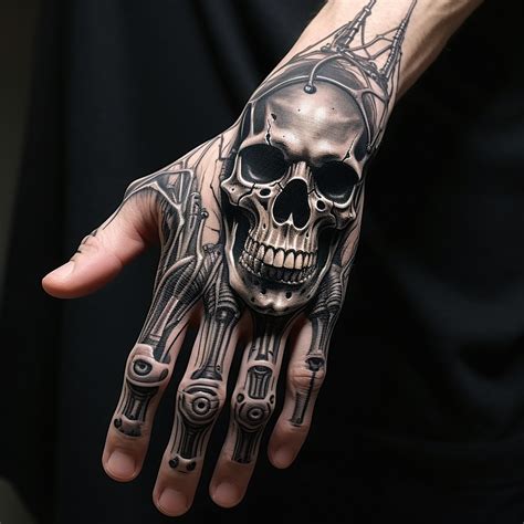 Bone Hand Tattoo – The Bridge Tattoo Designs