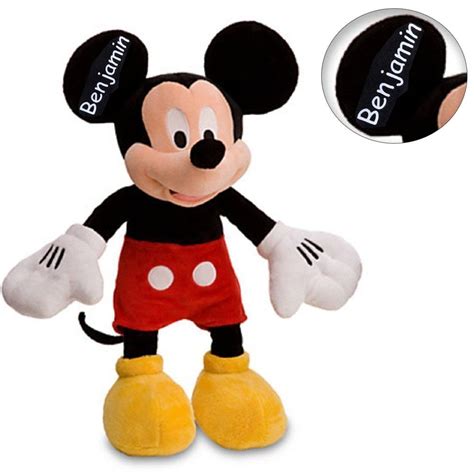 Personalized Disney's Mickey Mouse Plush Doll - 15.5 Inch Doll ...