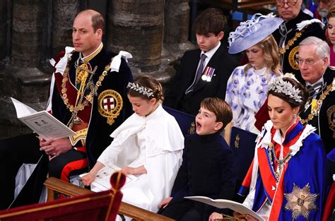 Prince Louis at King Charles III's Coronation | POPSUGAR Celebrity UK