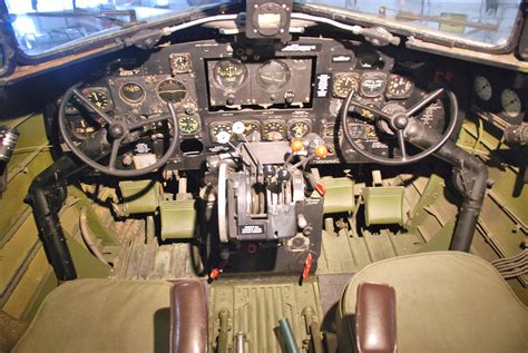 Douglas C-47A "Skytrain" cockpit Ww2 Aircraft, Military Aircraft ...