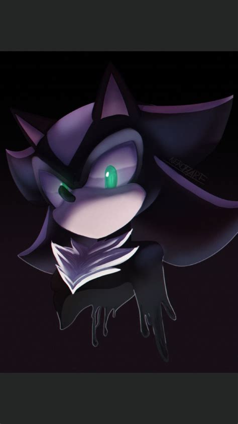 Mephiles the dark ( wanna see some awesome Sonic art? Go on google ...