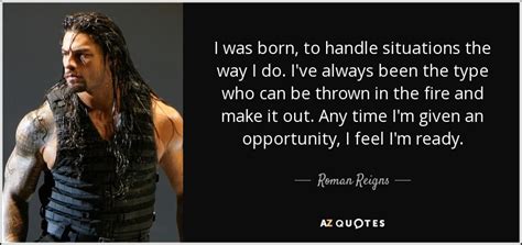 TOP 8 QUOTES BY ROMAN REIGNS | A-Z Quotes