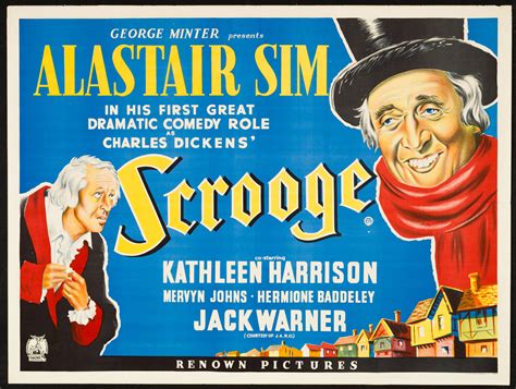 SCROOGE (1951) Original Vintage UK Quad Film Poster | Picture Palace ...