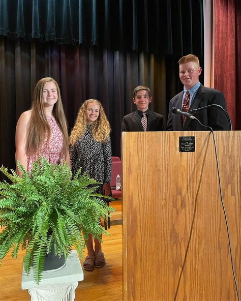 The Avoca CSD honored students in... - Avoca Central School