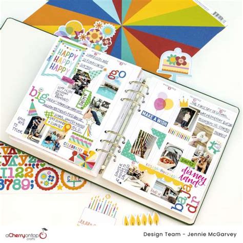 12 Birthday Scrapbook Layout Ideas – Scrap Booking