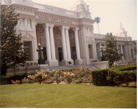 Riverside County Court House, June, 1986 | My Dad took this … | Flickr