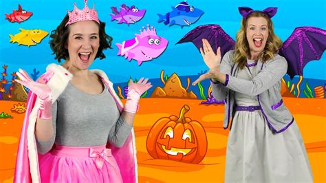 Halloween Baby Shark + More Kids Halloween Songs - YouTube