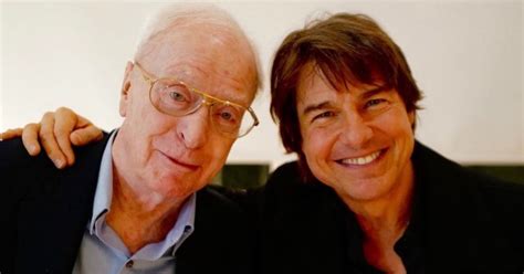 Tom Cruise Helps Michael Caine Celebrate His 90th Birthday