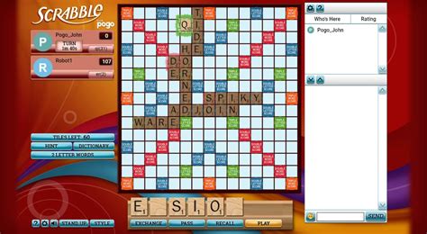 Scrabble | Free Online Multiplayer Word Game | Pogo