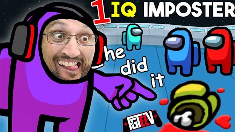 AMONG US but with a 1 IQ Imposter, ME! (FGTeeV Mad Sus 10x Multiplayer ...